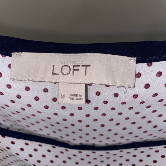 Loft dot blouse - Picture 2 of 3